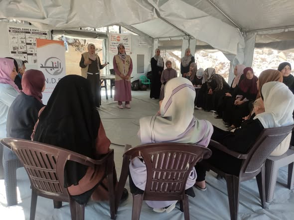 نفذ ملتقى النجد التنموي ورش توعية في المساحة الآمنة التابعة له شمال غزة، استهدفت 50 سيدة، وذلك ضمن أنشطة الحماية والدعم النفسي والاجتماعي.